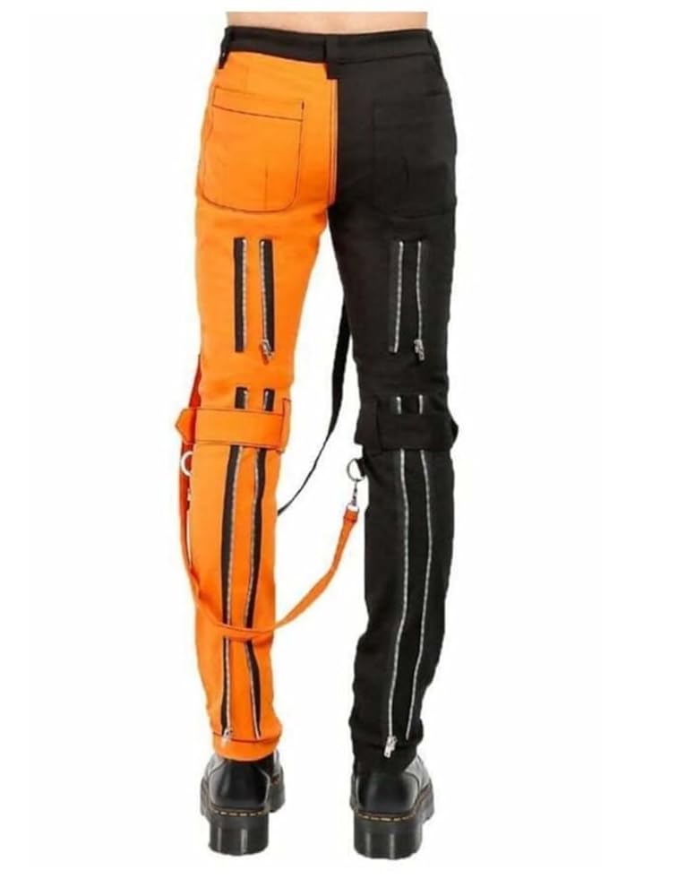 Generic Gothic Split Leg Bondage Pant Rock Hard Trouser